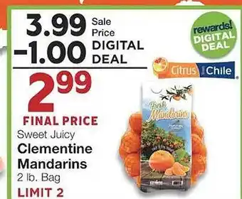 Clementine mandarins sweet juicy