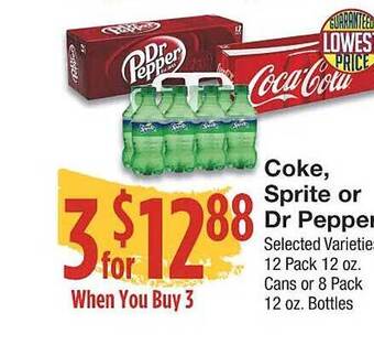 Amigos United Coke sprite or dr pepper offer
