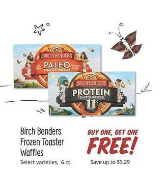 Sprouts Farmers Market Birch benders frozen toaster waffles offer