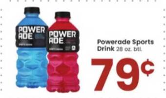 Albertsons Powerade sports drink offer