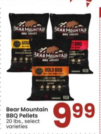 Albertsons Bear mountain bbq pellets offer