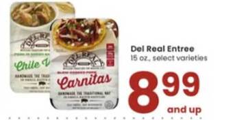 Albertsons Del real entree offer