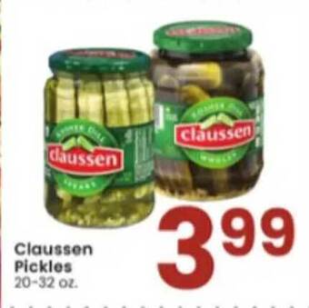 Albertsons Claussen pickles offer