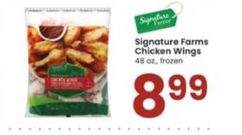 Albertsons Signature farms chicken wings offer