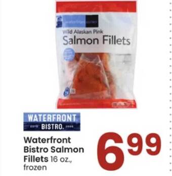 Albertsons Waterfront bistro salmon fillets offer