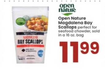 Albertsons Open nature magdalena bay scallops offer