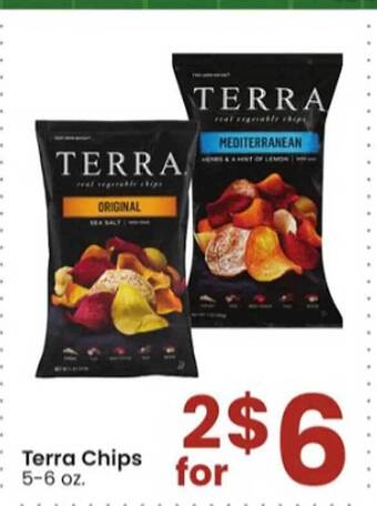 Albertsons Terra chips offer