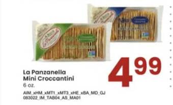 Albertsons La panzanella mini croccantini offer