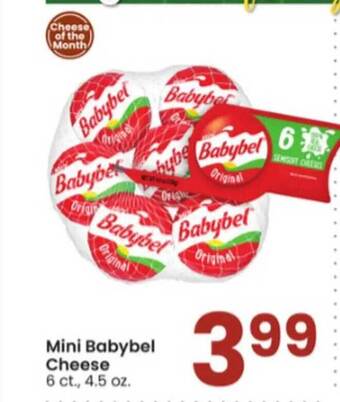 Albertsons Mini babybel cheese offer