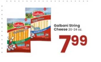 Albertsons Galbani string cheese offer