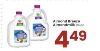 Albertsons Almond breeze almondmilk offer