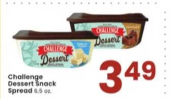 Albertsons Challenge dessert snack spread offer