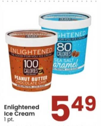 Albertsons Enlightened ice cream offer