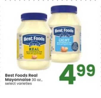 Albertsons Best foods real mayonnaise offer