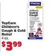 Family Fresh Market Topcare children's cough & cold relief offer