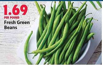 Festival Foods Fresh green beans offer