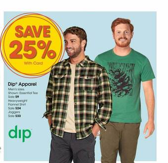 Fred Meyer Dip apparel offer