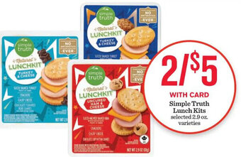 Mariano's Simple Truth Lunch Kits offer