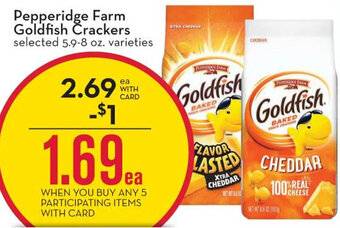 Mariano's Pepperidge Farm Goldfish Crackers offer