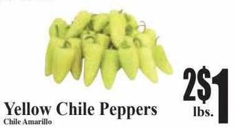Baja Ranch Yellow chile peppers offer