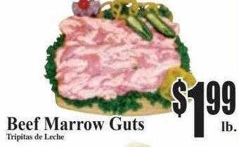 Baja Ranch Beef marrow guts offer