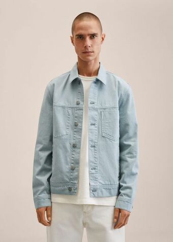Mango Pockets denim jacket offer