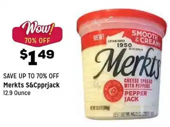 Grocery Outlet Merks s & c pepper jack offer
