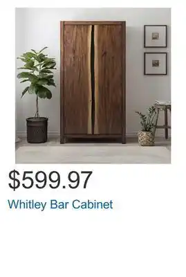 Costco Whitley bar cabinet offer