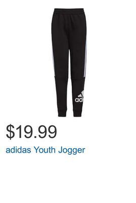 Costco Adidas youth jogger offer