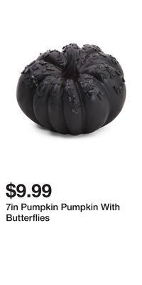 TJ Maxx 7in pumpkin pumpkin with butterflies offer