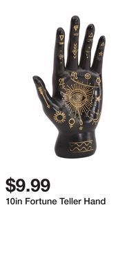 TJ Maxx 10in fortune teller hand offer