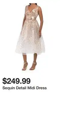 TJ Maxx Sequin detail midi dress offer