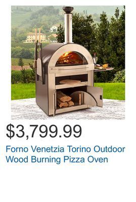 Costco Forno venetzia torino outdoor wood burning pizza oven offer