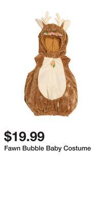 TJ Maxx Fawn bubble baby costume offer