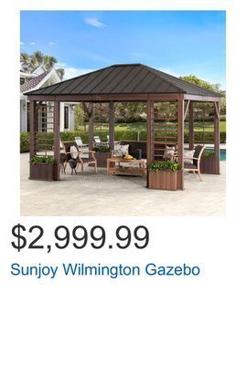 Costco Sunjoy wilmington gazebo offer