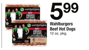 ACME Wahlburgers beef hot dogs offer