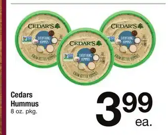 ACME Cedars hummus offer