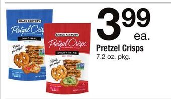 ACME Pretzel crisps offer