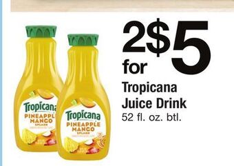 ACME Tropicana juice drink offer