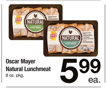 ACME Oscar mayer natural lunchmeat offer