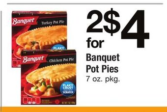 ACME Banquet pot pies offer