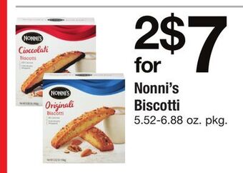 ACME Nonni's biscotti offer
