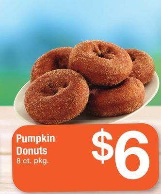 ACME Pumpkin donuts offer