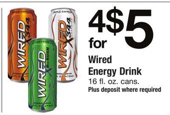 ACME Wired energy drink offer