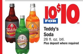 ACME Teddy's soda offer