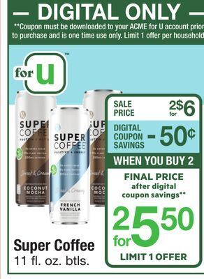 ACME Super coffee offer