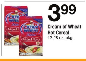 ACME Cream of wheat hot cereal offer