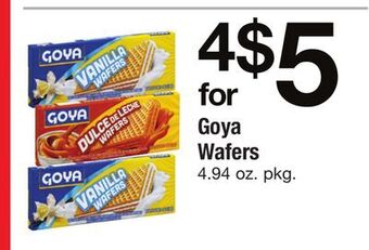 ACME Goya wafers offer