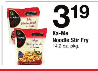 ACME Ka-me noodle stir fry offer