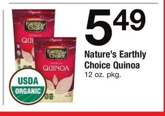 ACME Nature's earthly choice quinoa offer